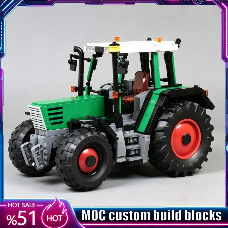 1269PCS 농업용 농장 트랙터 차량 모델 맞춤형 빌 - Agriculture Farming Education 리뷰 및 가격