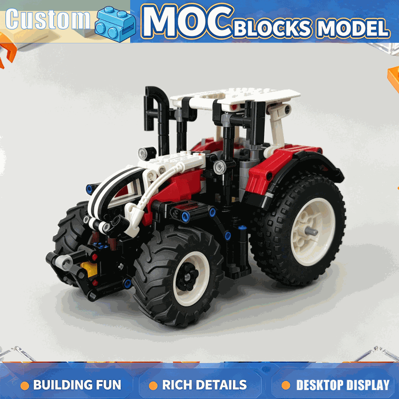 569피스 농장 트랙터 조립 블록 상세한 농업 차량 모 - Agriculture Farming Education 리뷰 및 가격